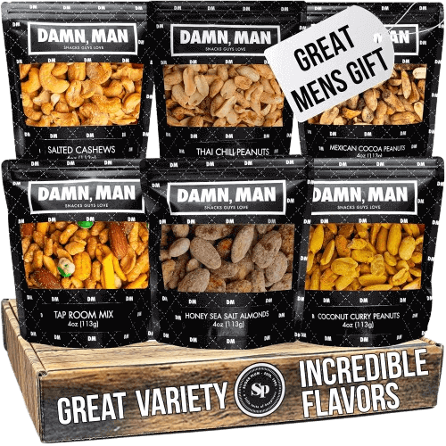 Nut Gift Basket for Men