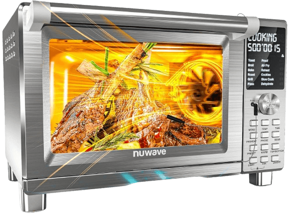 Nuwave Bravo XL Pro Air Fryer Toaster Oven with Grill Combo