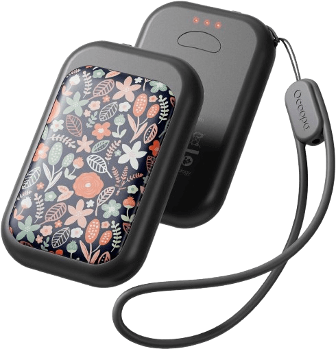 OCOOPA Magnetic Rechargeable Hand Warmers 2 Pack, Card-Style Electric AI Hand Warmers 5000mAh, Pocket Portable Hands Heater, UL Certified, for Men Women, Hunting Essentials, UT4 Young(1)