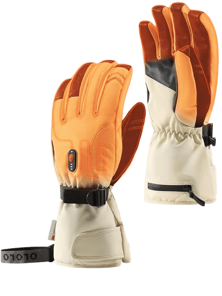 ORORO Heated Gloves for Men and Women, Electric Gloves for Hiking, Skiing, Motorcycle with Battery