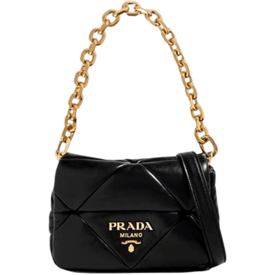 Prada Quilted Leather Shoulder Bag