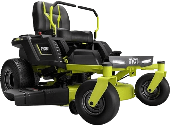 RYOBI 42-inch 100 Ah Battery Electric Riding Zero Turn Mower
