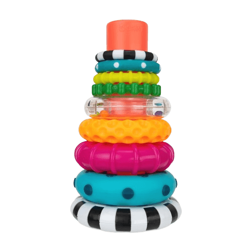 Sassy Stacks of Circles Stacking Ring STEM Learning Toy