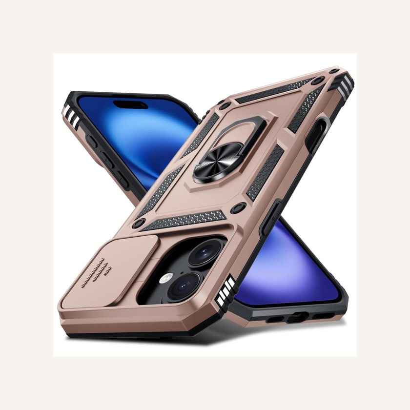 Shockproof Case with Sliding Camera Cover