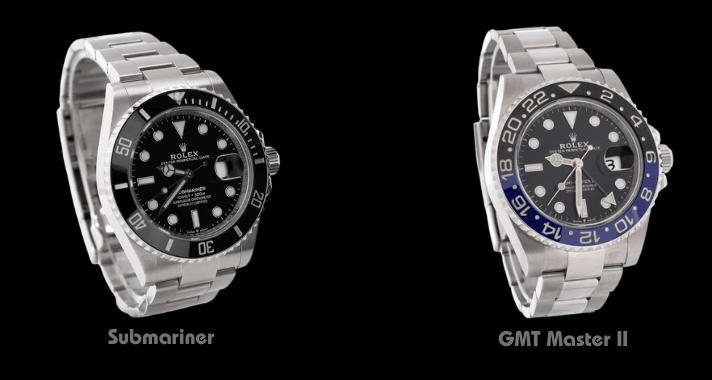 Submariner vs GMT Master II Difference