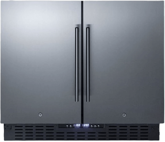 Summit 36 Side by Side Refrigerator-Freezer