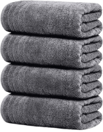 Tens Towels Pack of 4 Extra Large Bath Towels