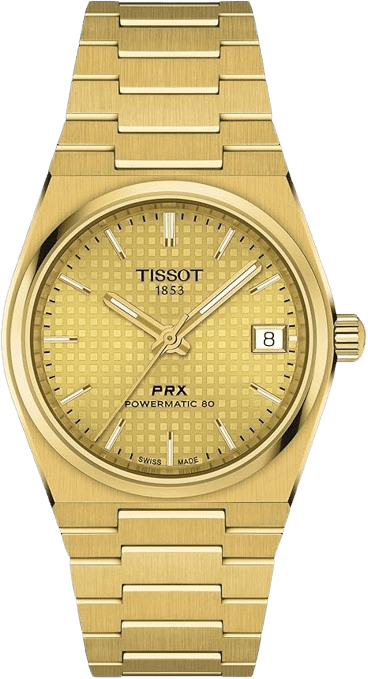 Tissot PRX Powermatic 80 35mm gold