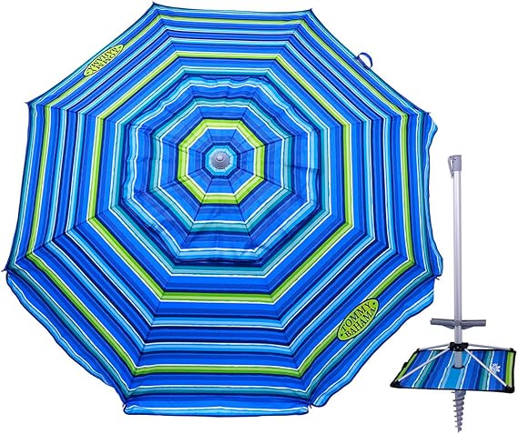 Tommy Bahama Fiberglass Beach Umbrella