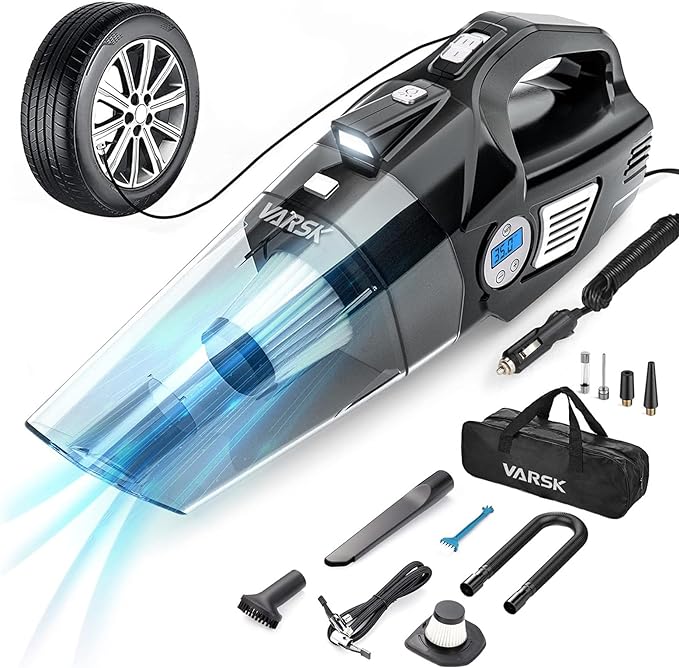VARSK 4-in-1 Car Vacuum Cleaner
