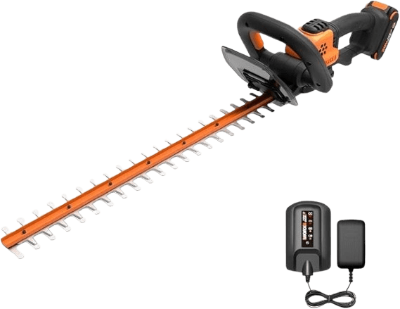 WORX 22-inch 20V Cordless Hedge Trimmer