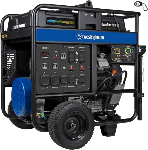 Westinghouse 28,000 Peak Watt Tri-Fuel Generator