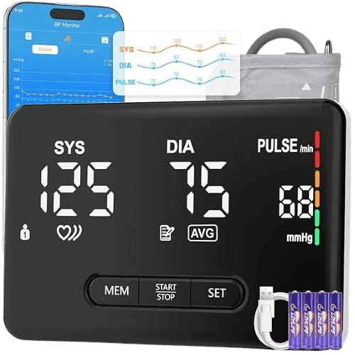 ZOETOUCH Bluetooth BP Monitor (B0DGQ8LT3M)