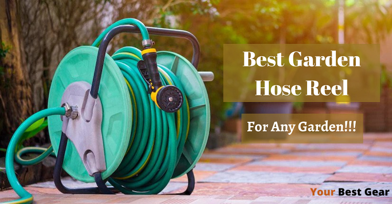 Garden hose reels