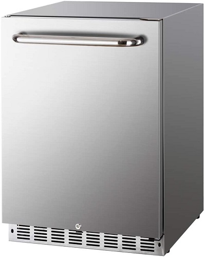 HCK 5.12 Cu.Ft 161 cans versatile Indoor/Outdoor Refrigerator
