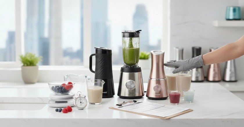 how we tested best personal blenders