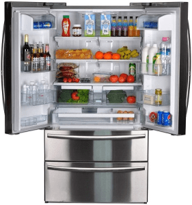 SMETA Counter Depth French Door Refrigerator