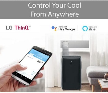 LG 8,000 BTU (DOE) Smart Portable Air Conditioner