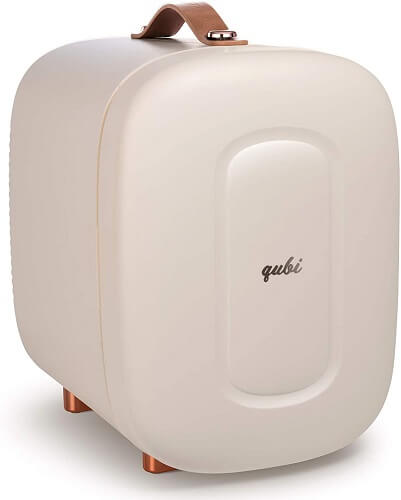 Qubi Mini Skincare and Cosmetics Makeup Fridge