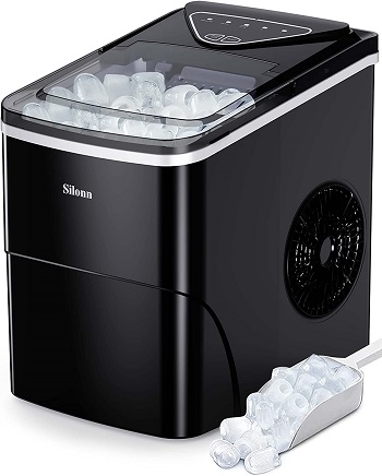Silonn Stainless Steel Countertop Ice Maker