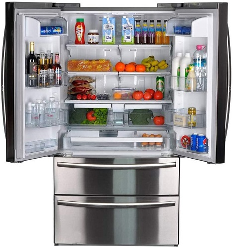SMETA Counter Depth French Door Refrigerator