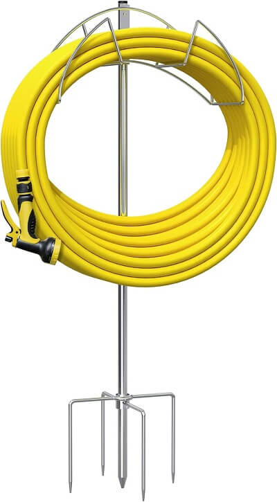 Soligt Heavy Duty Stainless Steel Garden Hose Holder