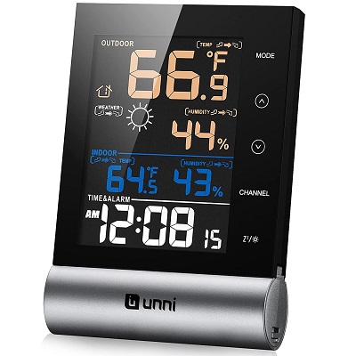 U UNNI Indoor-Outdoor Thermometer