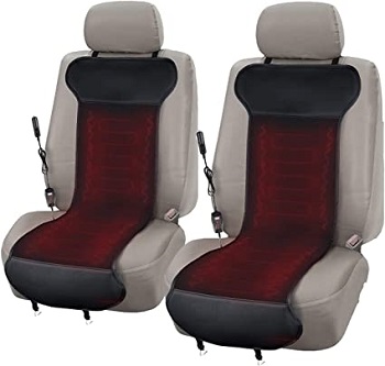 Zone Tech Car Travel Seat Cover Cushion 2 Pack